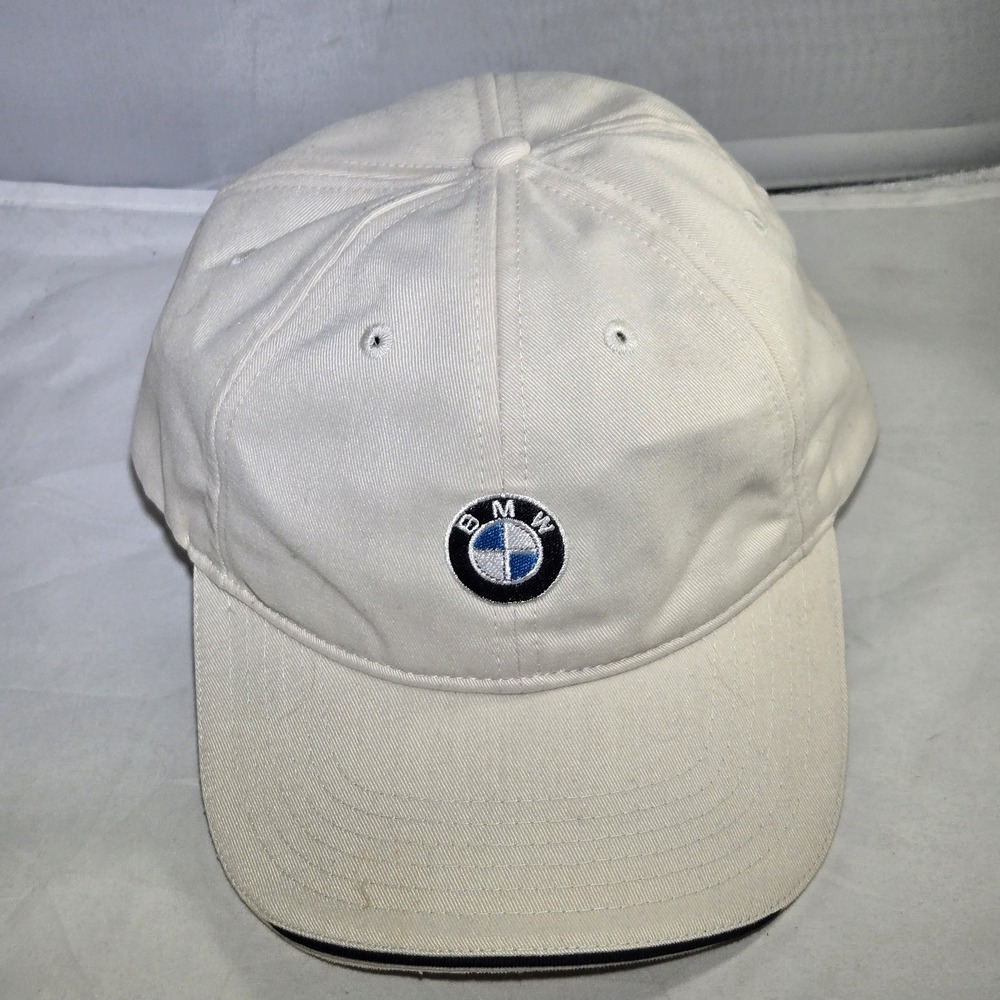 BMW Lifestyle Beige‎ Strapback Baseball Hat Cap Adult One Size Biege Logo Car
